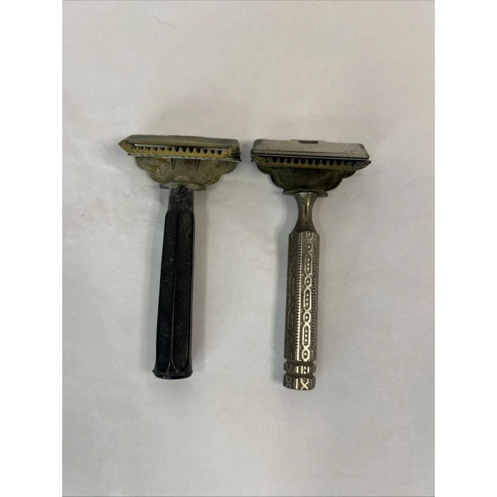 GEM Vintage Shaving Razor Lot (2)‎ Read